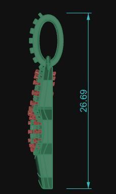 Pendant 829 3D print model_7