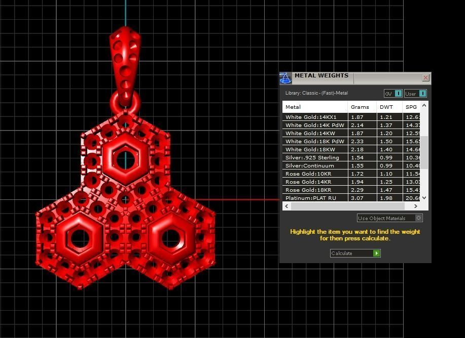 Pendant 826 3D print model_10