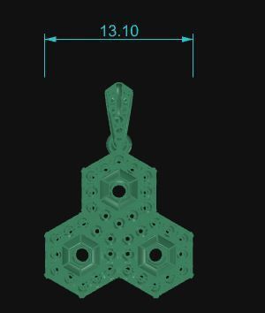 Pendant 826 3D print model_5