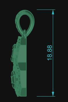 Pendant 826 3D print model_6