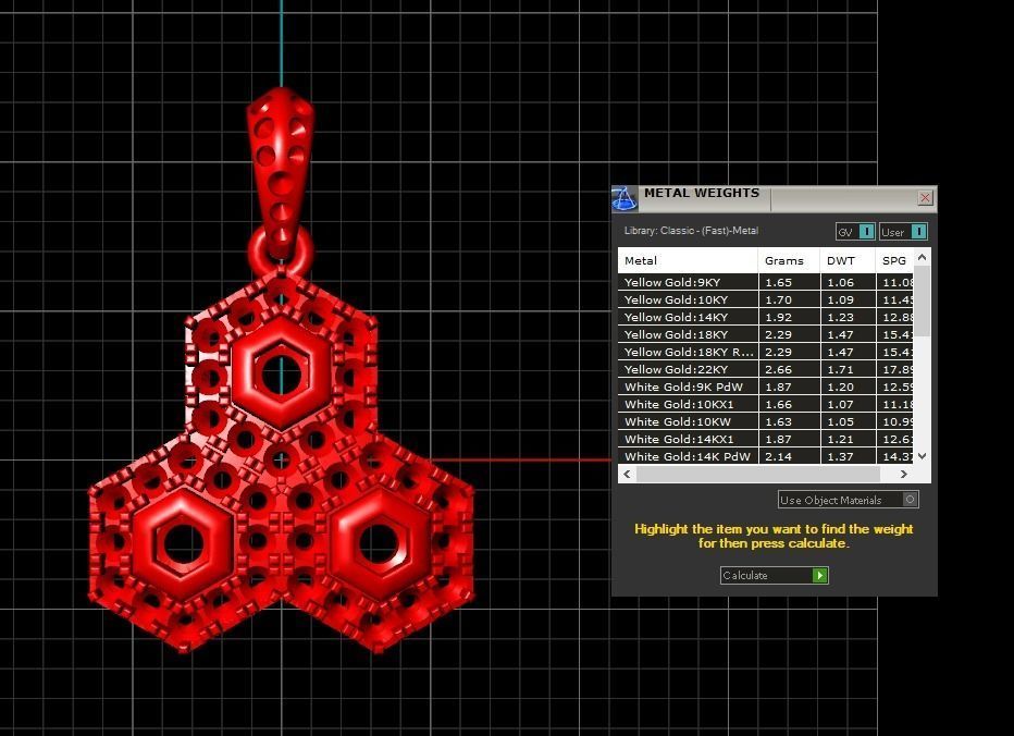 Pendant 826 3D print model_9