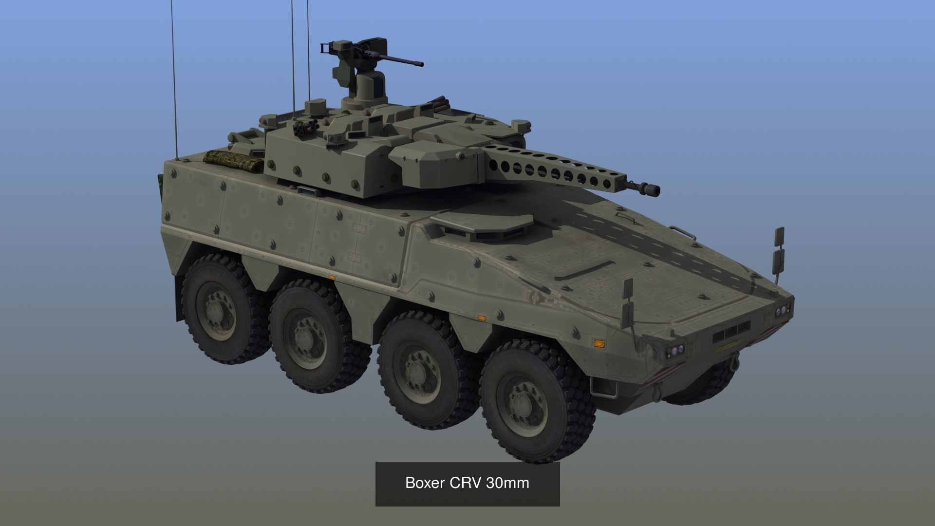 NATO Wheeled Military Veihilce 3D Model Collection_3