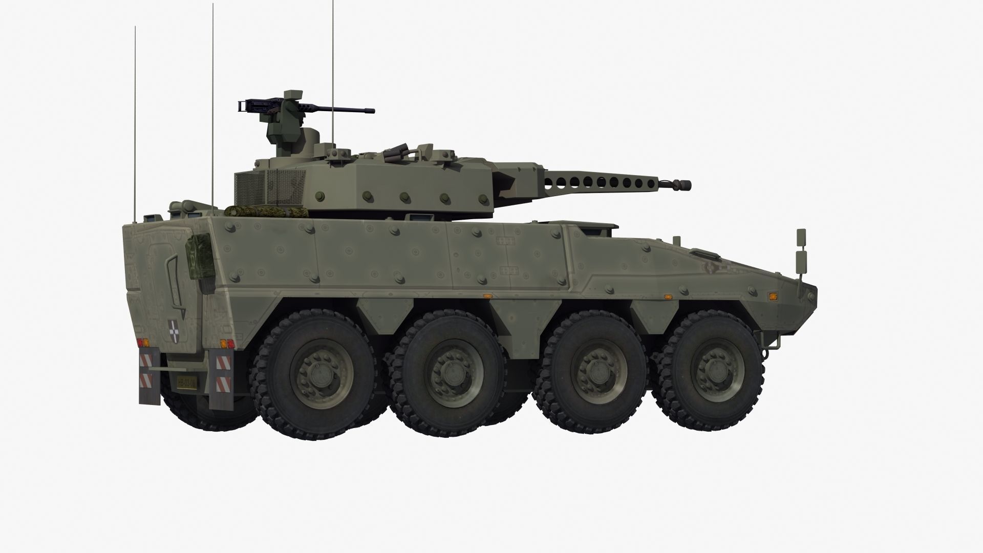 NATO Wheeled Military Veihilce 3D Model Collection_18