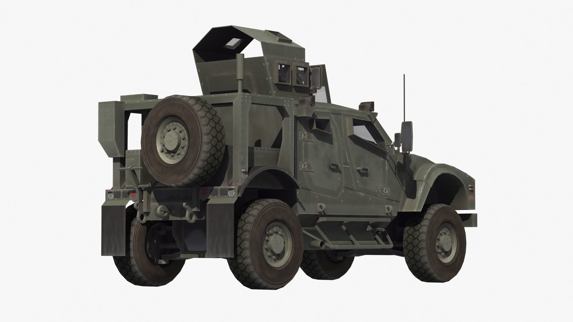NATO Wheeled Military Veihilce 3D Model Collection_9