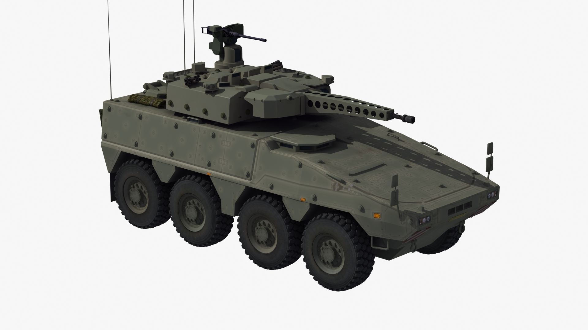 NATO Wheeled Military Veihilce 3D Model Collection_19