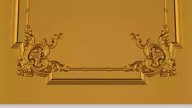CNC model Modern Wall Panel