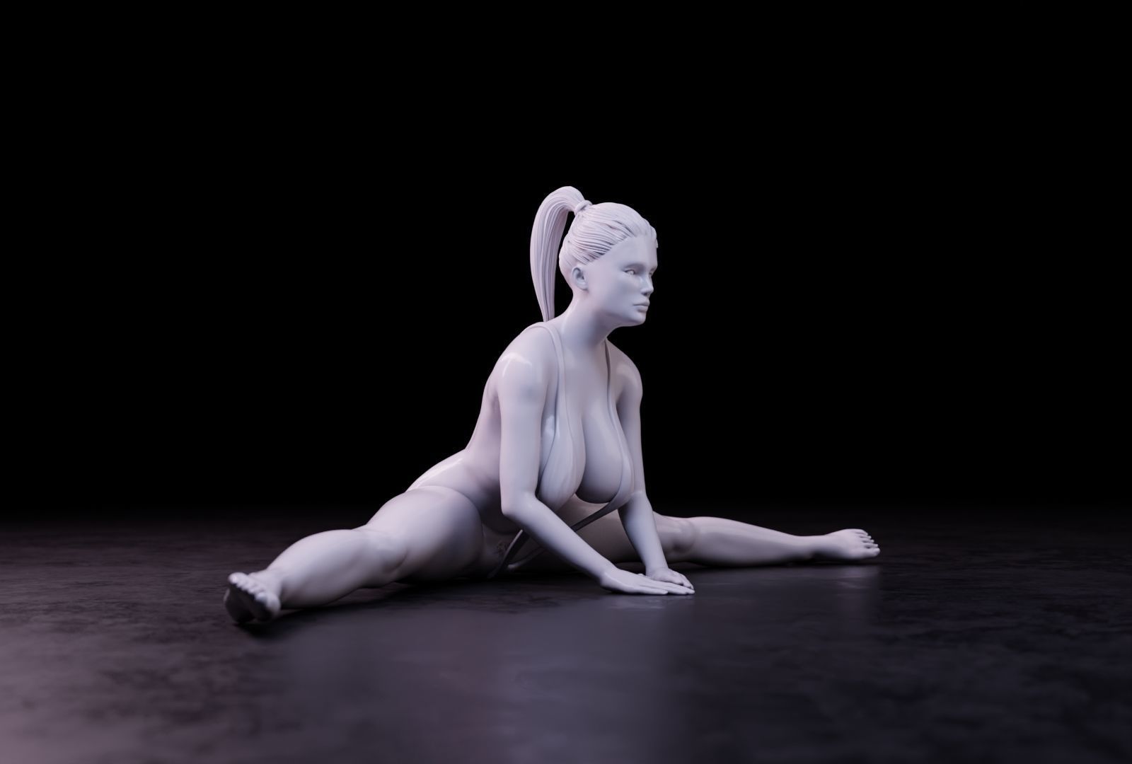 Sexy girl 112 3D print model_6