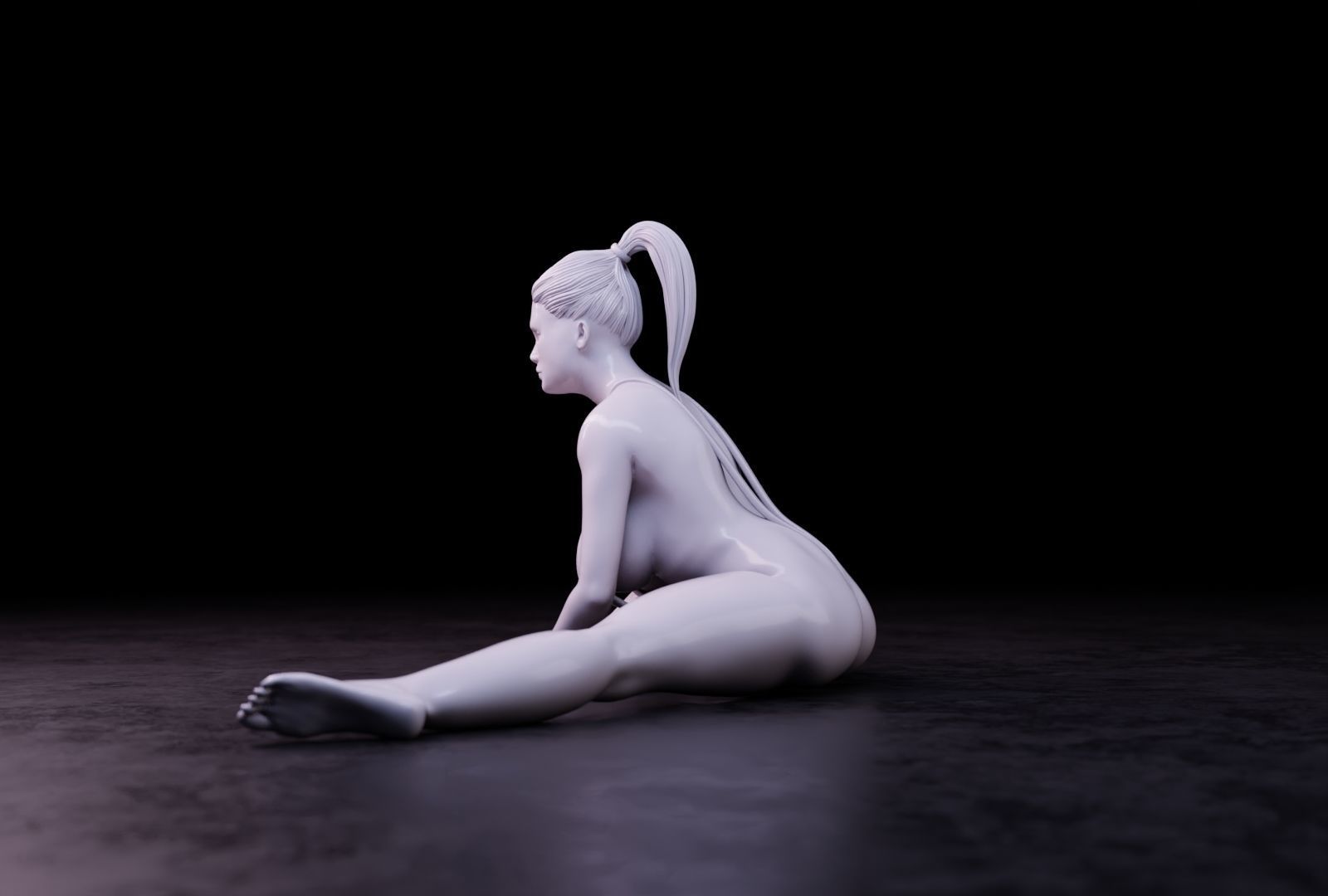 Sexy girl 112 3D print model_26