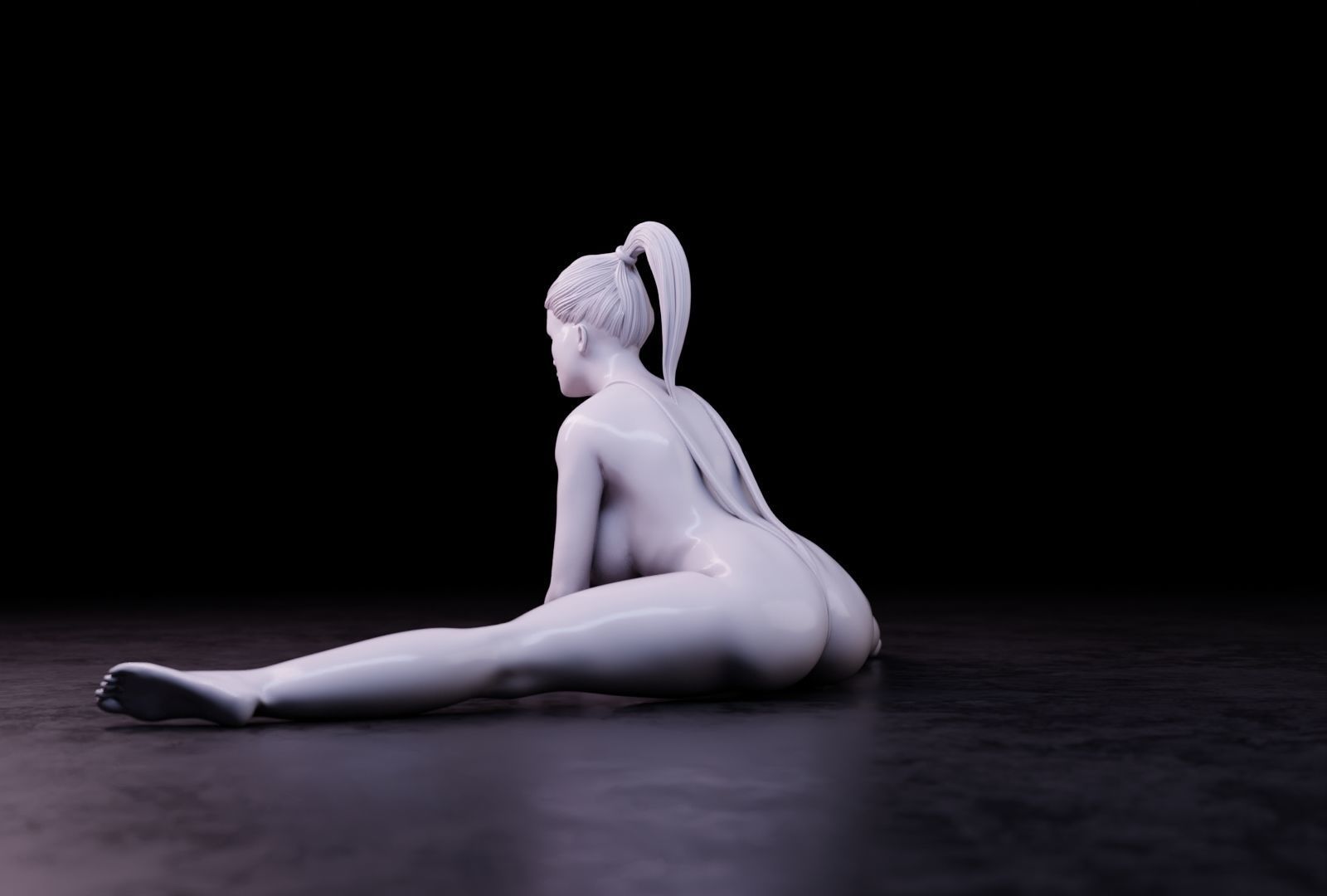 Sexy girl 112 3D print model_24