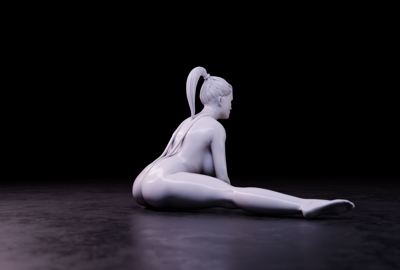 Sexy girl 112 3D print model_13