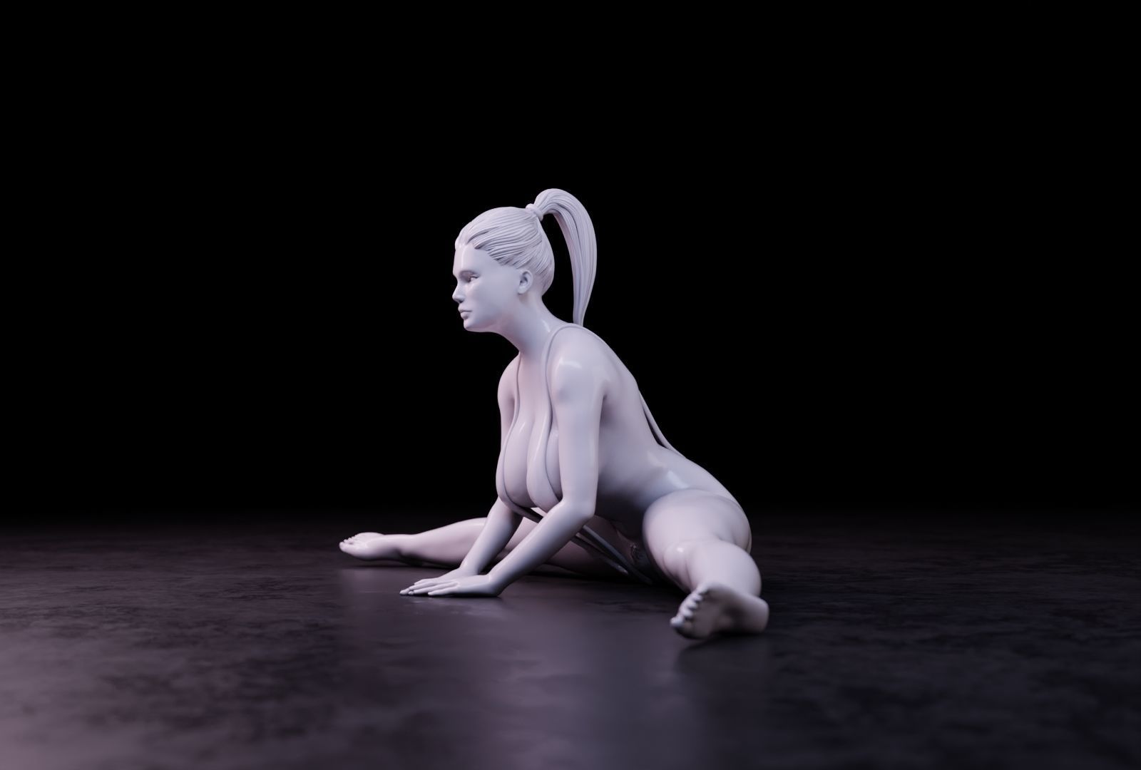 Sexy girl 112 3D print model_30