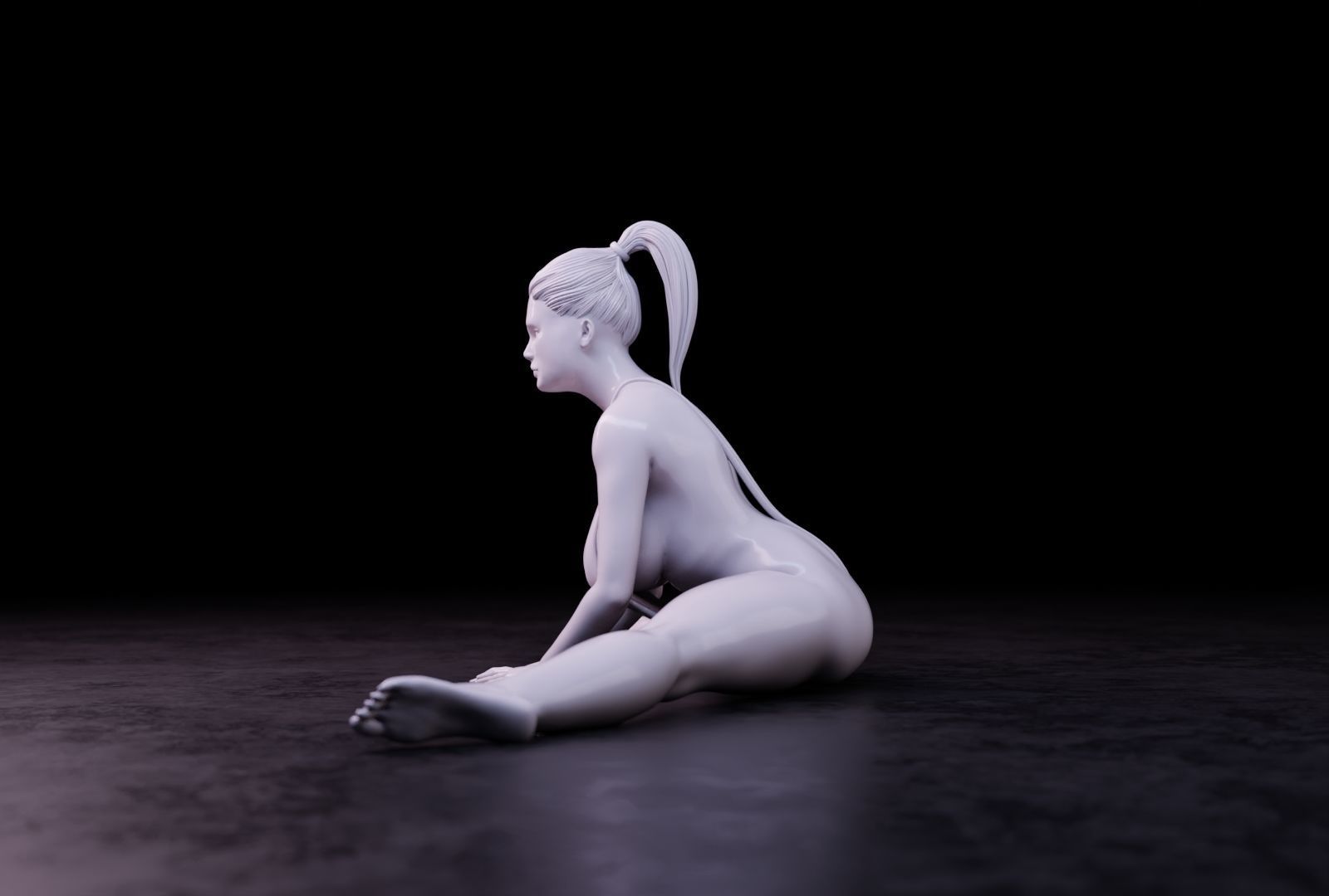 Sexy girl 112 3D print model_27