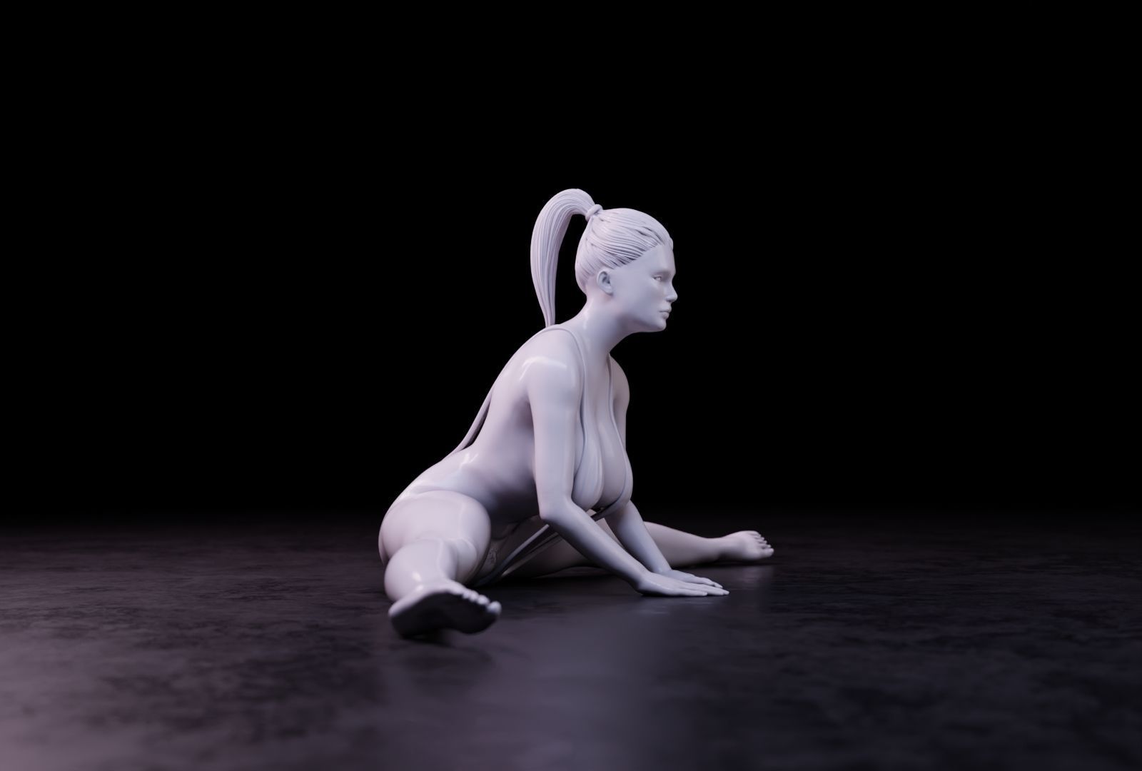 Sexy girl 112 3D print model_8