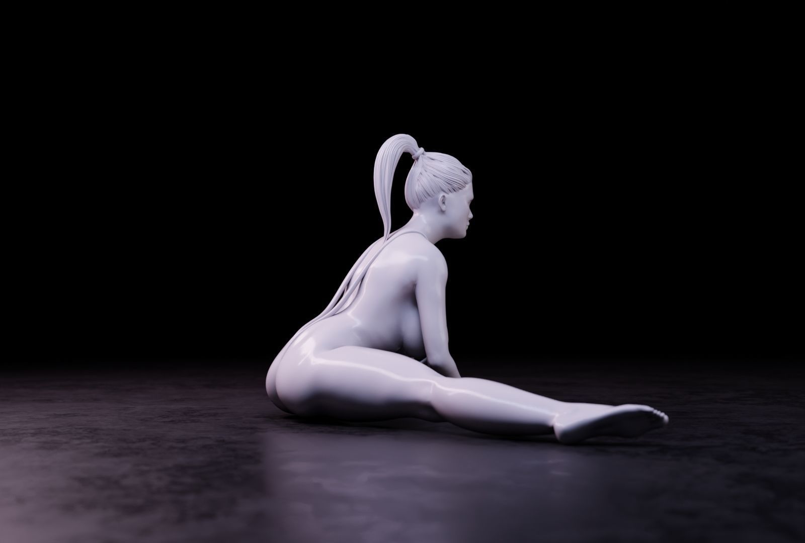 Sexy girl 112 3D print model_12