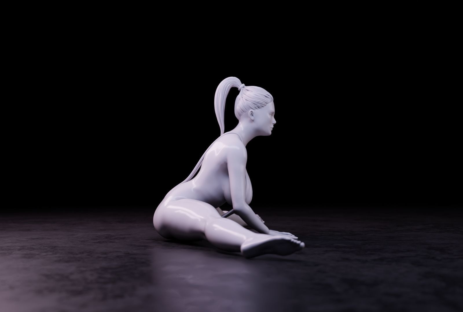 Sexy girl 112 3D print model_10