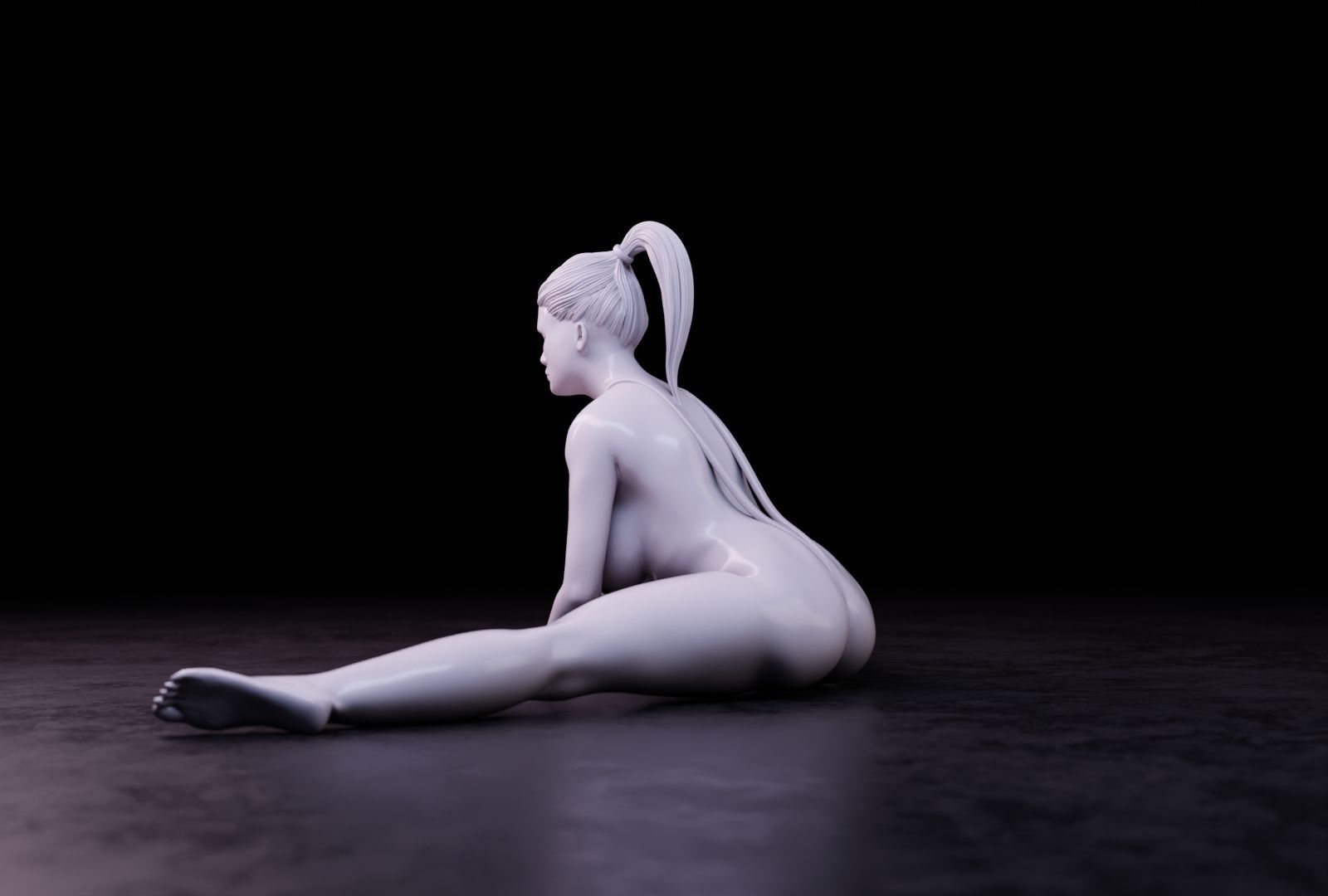 Sexy girl 112 3D print model_25