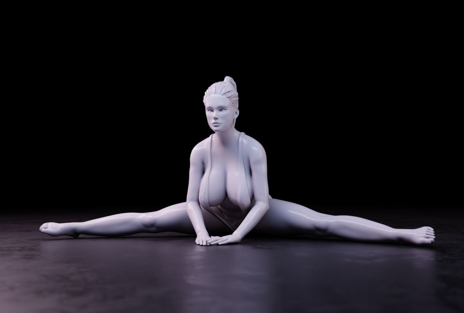 Sexy girl 112 3D print model_34