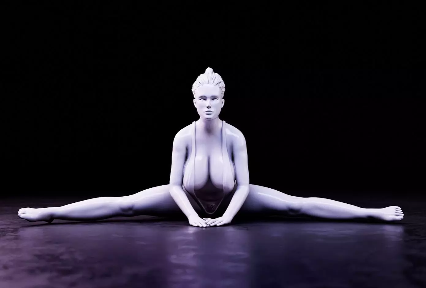 Sexy girl 112 3D print model_0