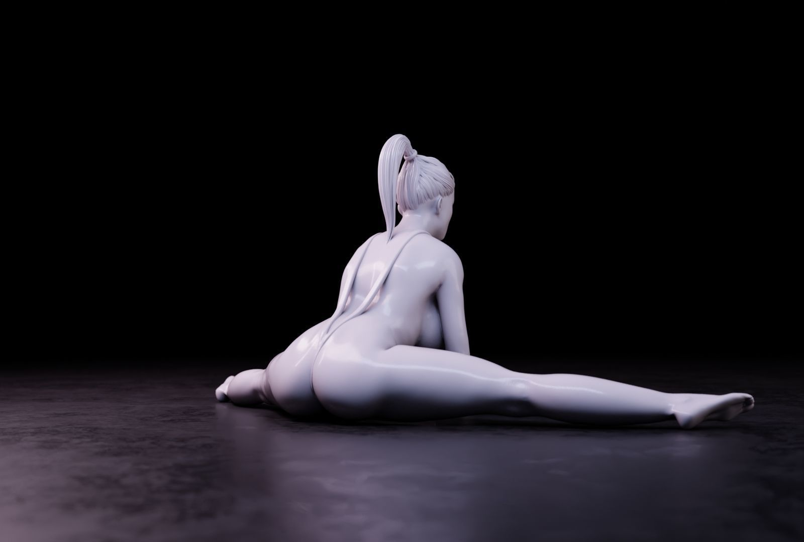 Sexy girl 112 3D print model_15