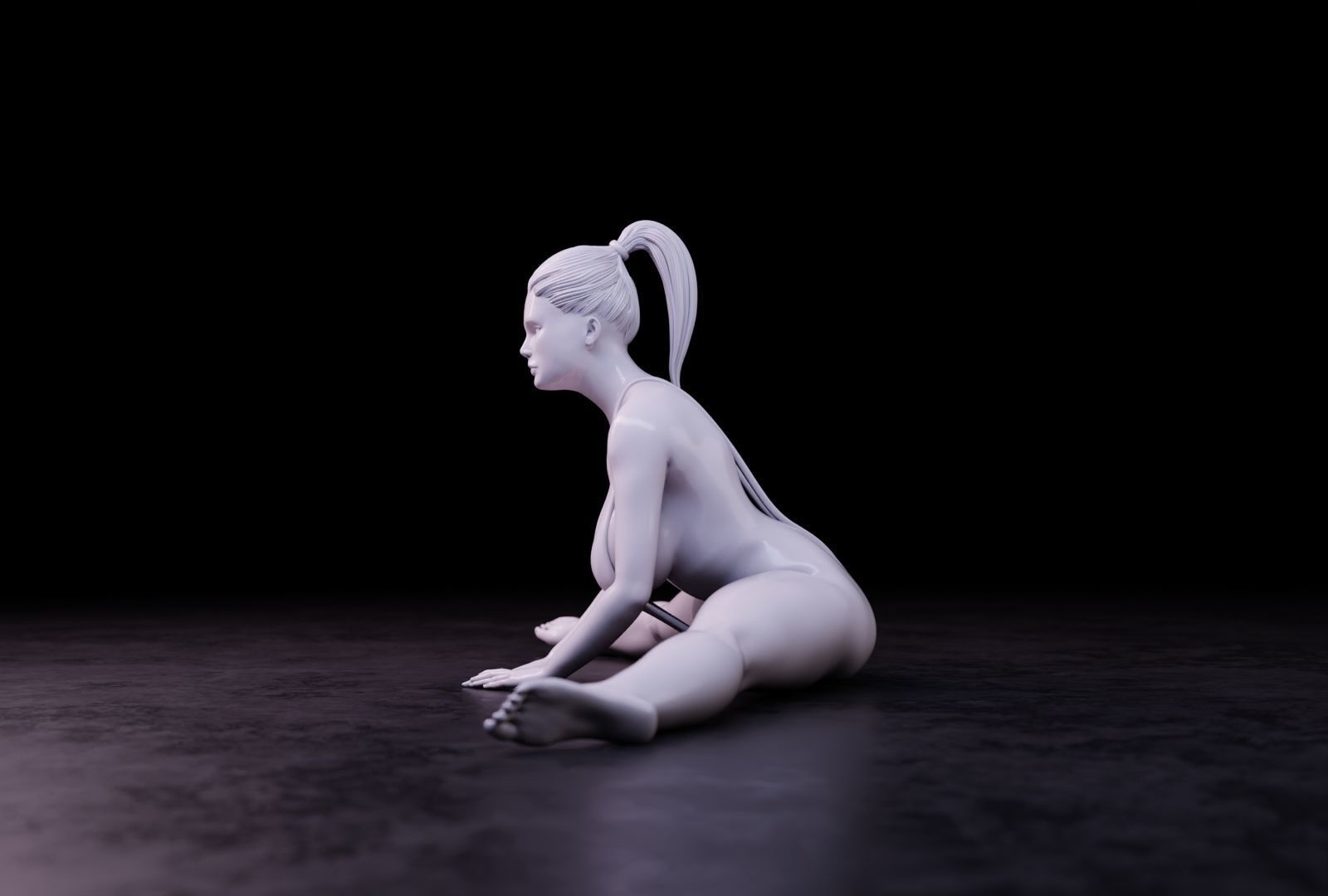 Sexy girl 112 3D print model_28