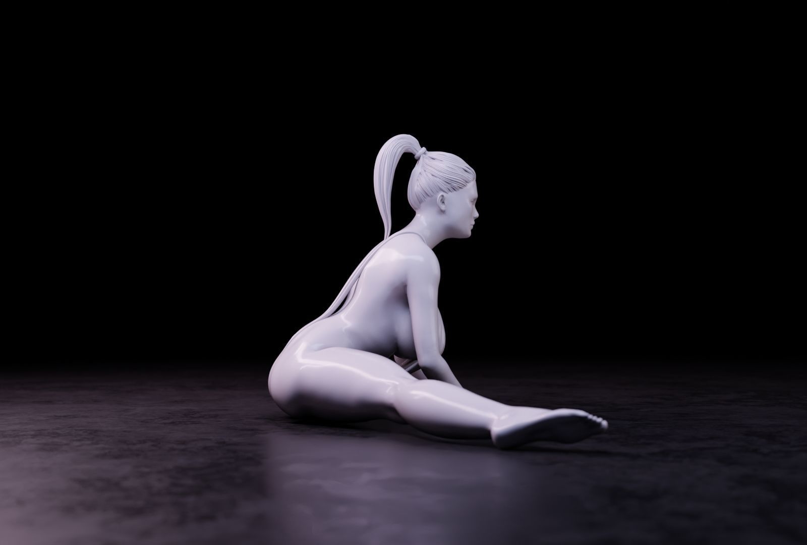 Sexy girl 112 3D print model_11