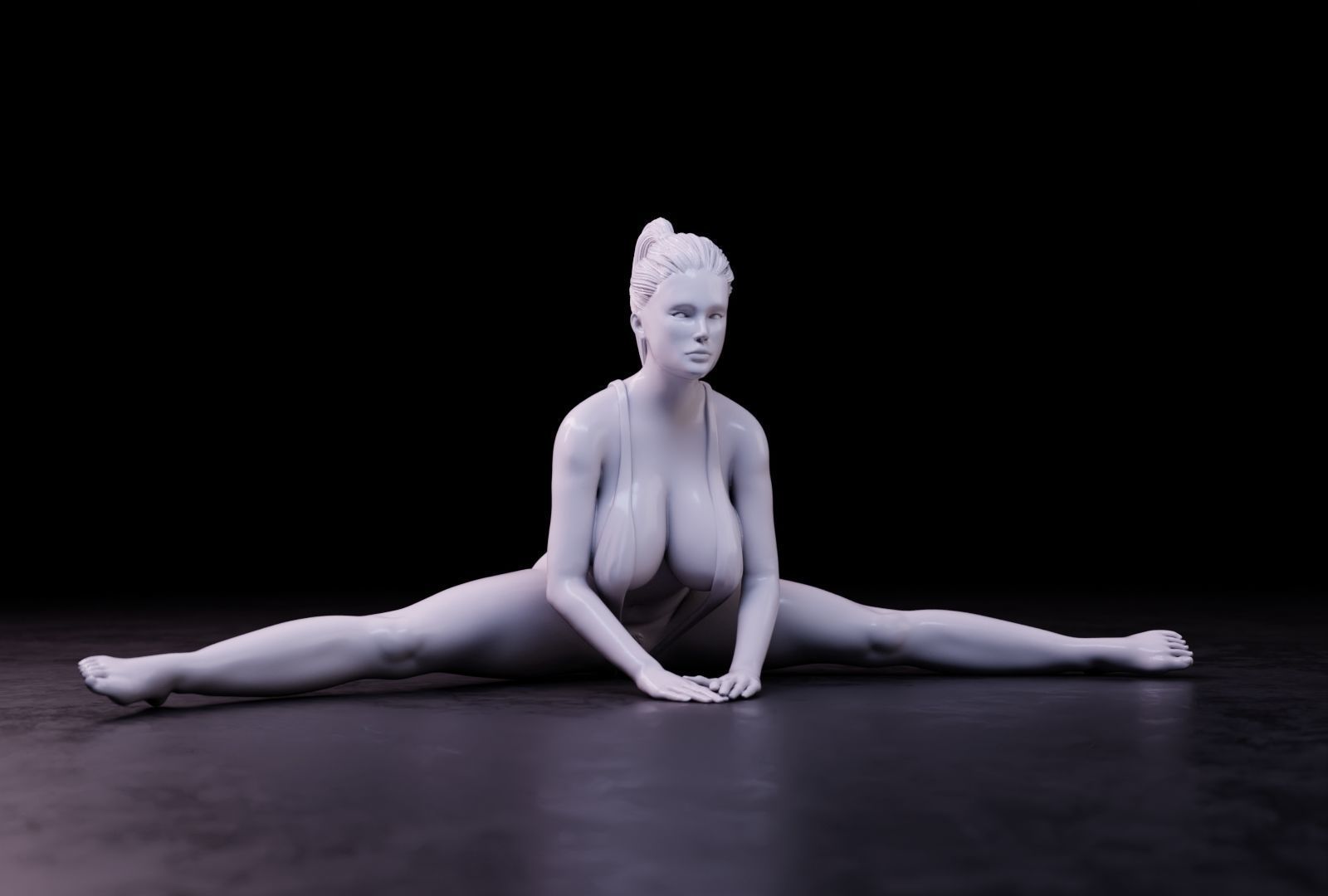 Sexy girl 112 3D print model_3