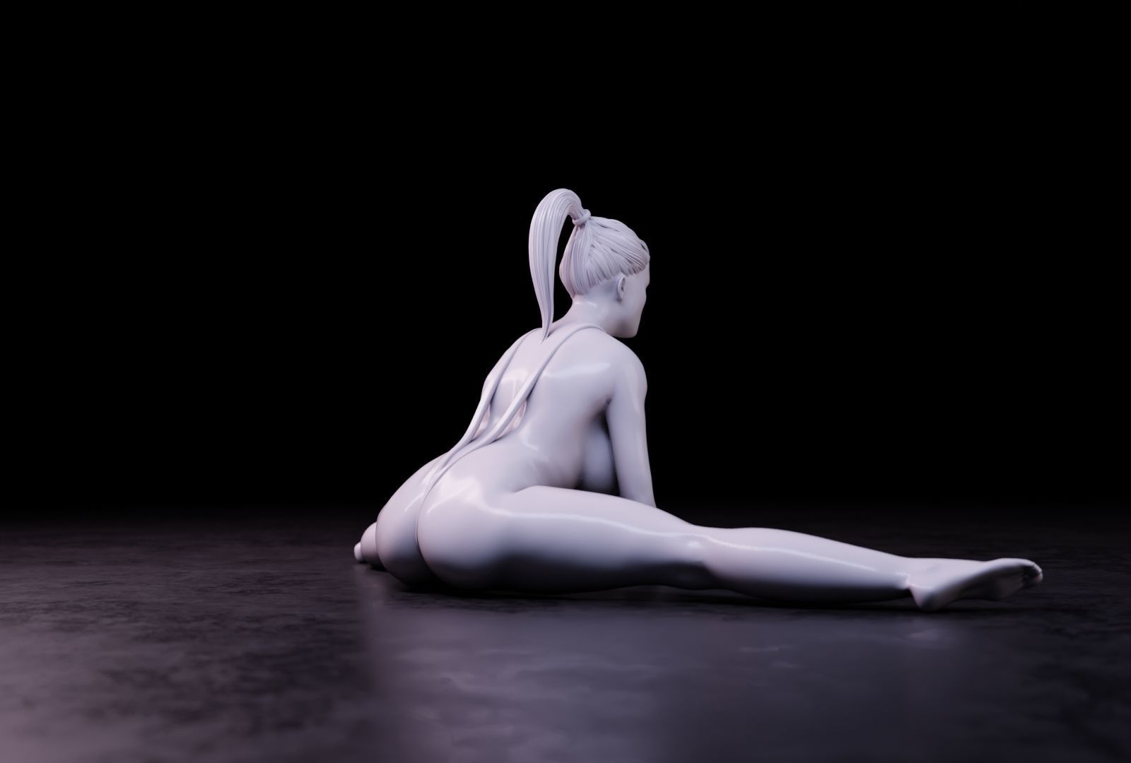 Sexy girl 112 3D print model_14