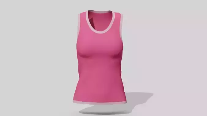Woman sleeveless t-shirt  