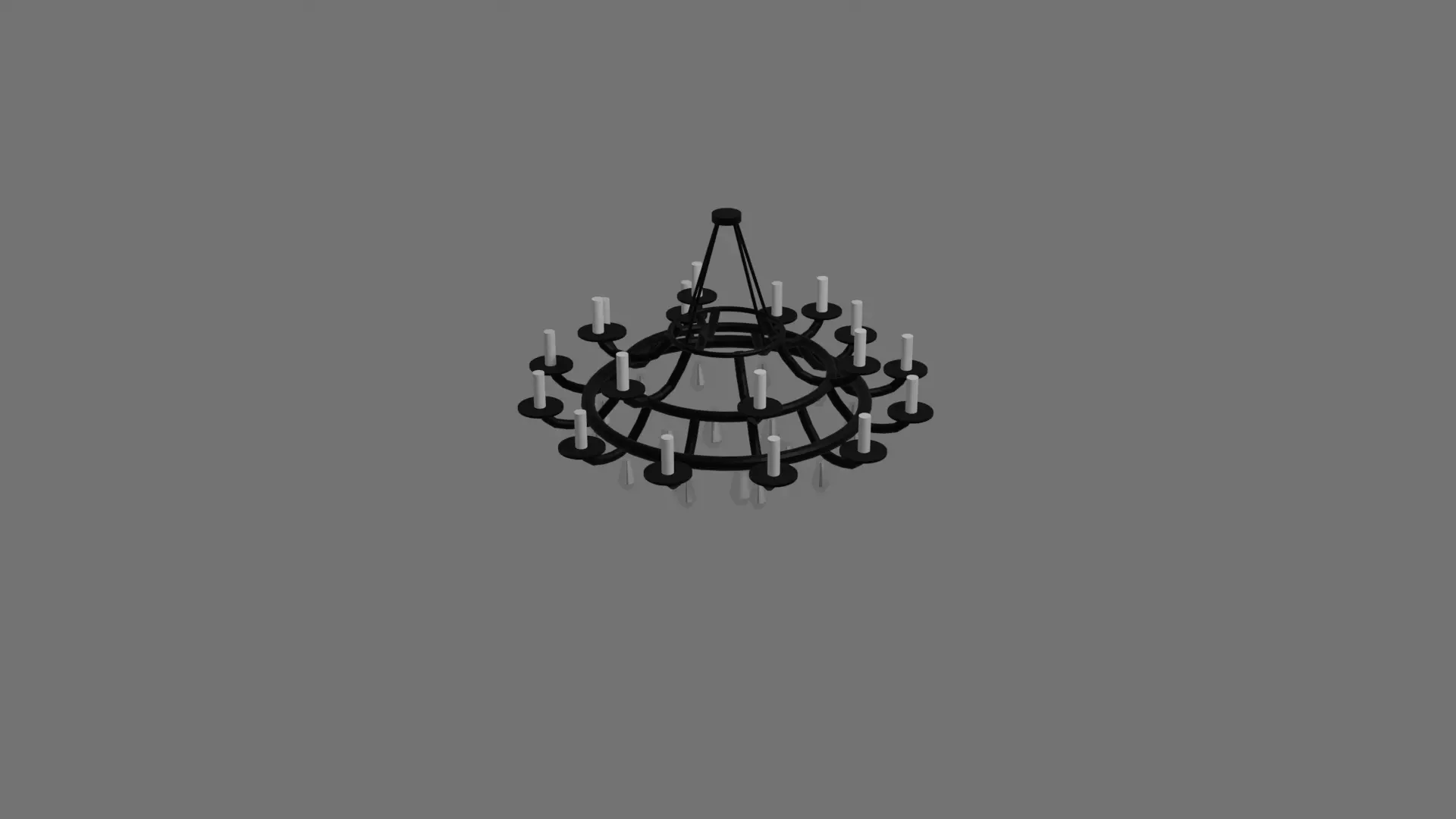 chandelier 3D model_0