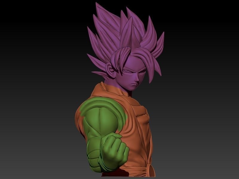 Goku DragonBall 3D print model_1