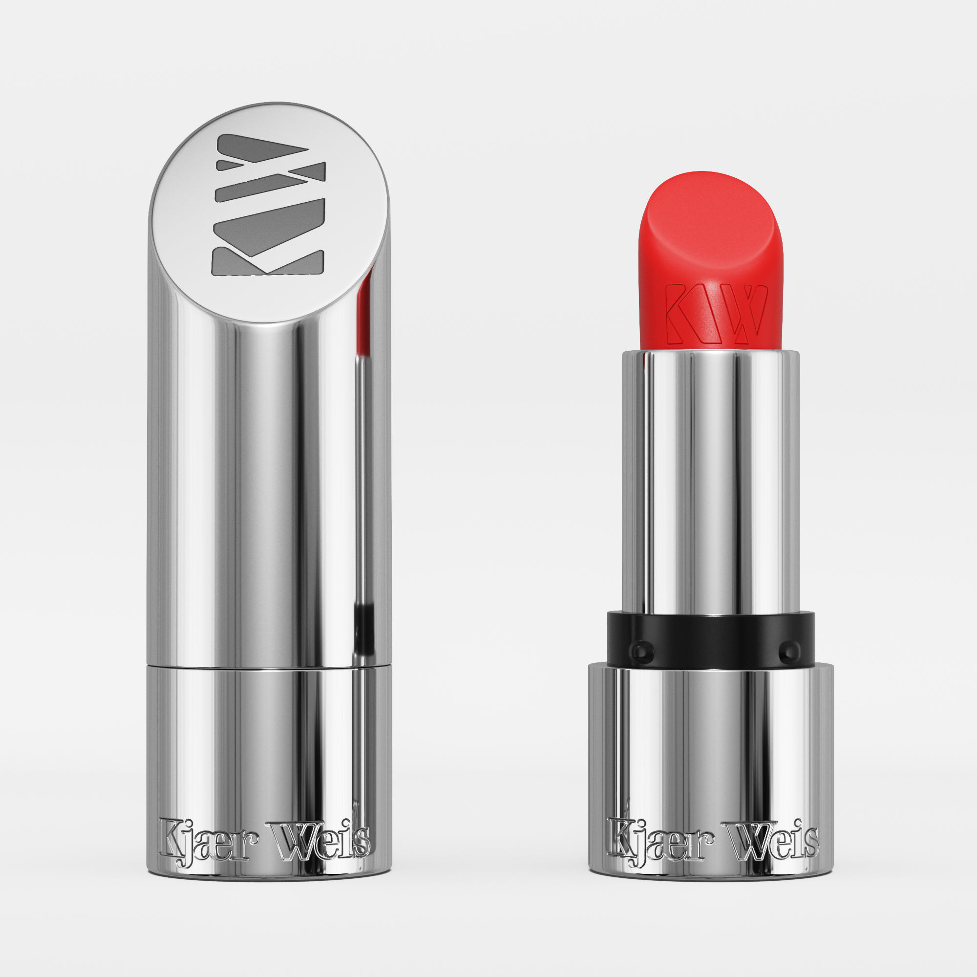 Red Lipstick 3D model_1