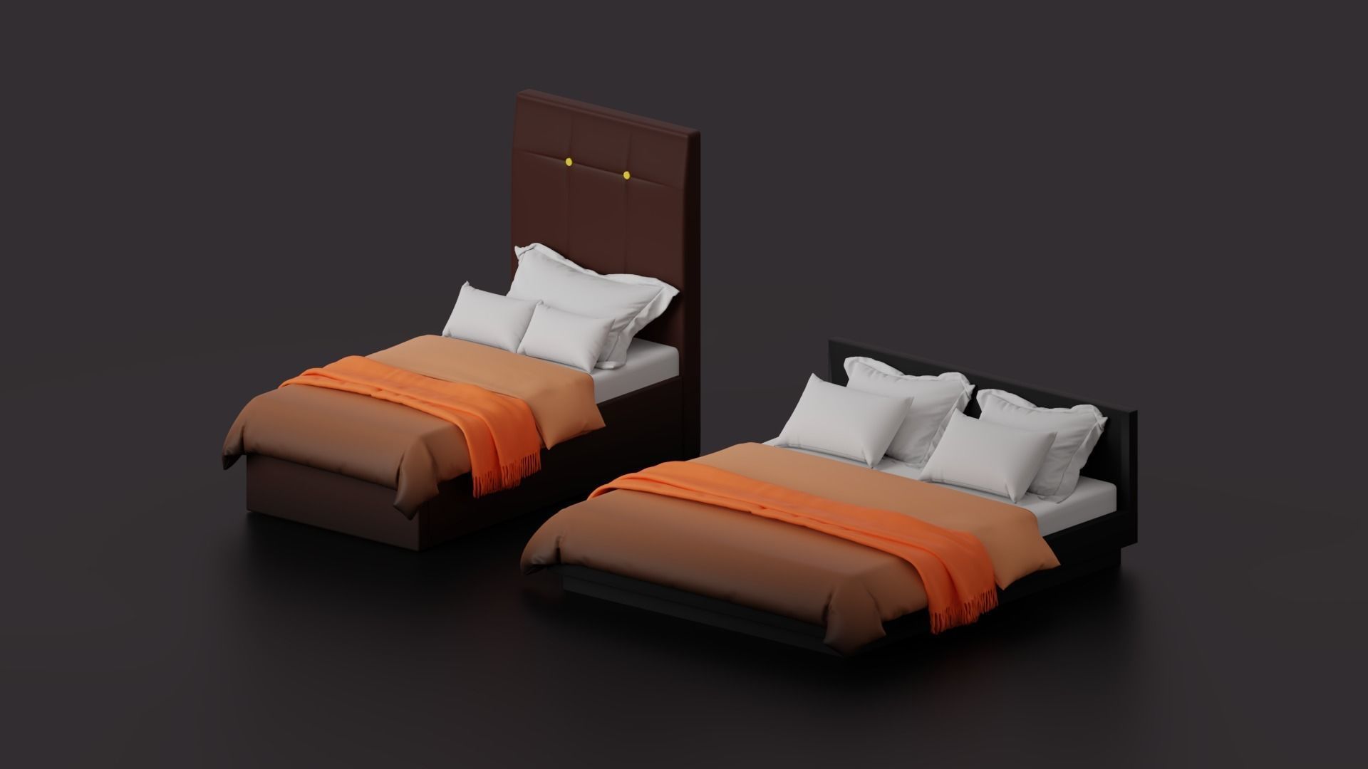 House Props Softpack Low-poly 3D model_1