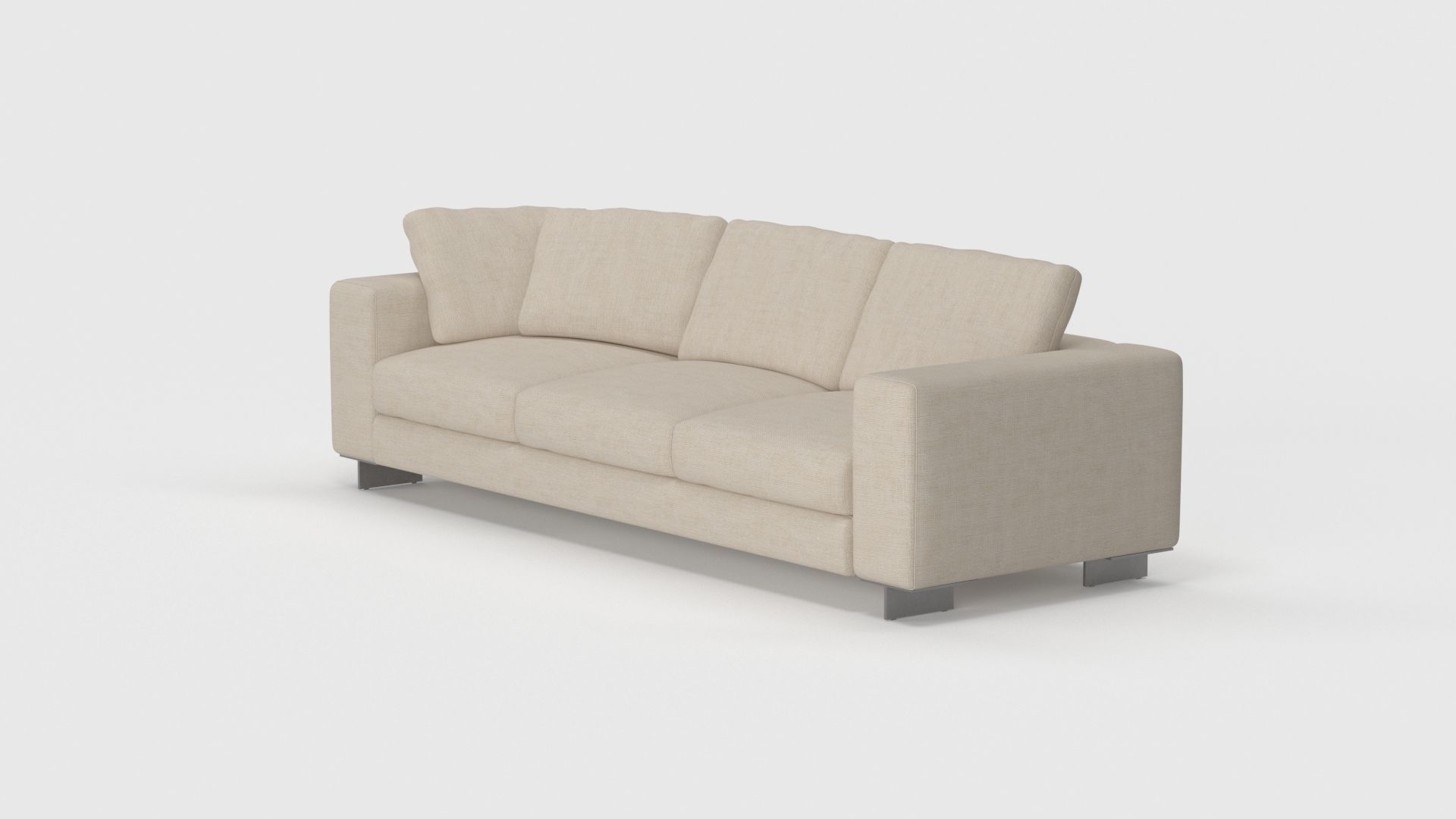 T-Time 3-Seater Sofa 3D model_28