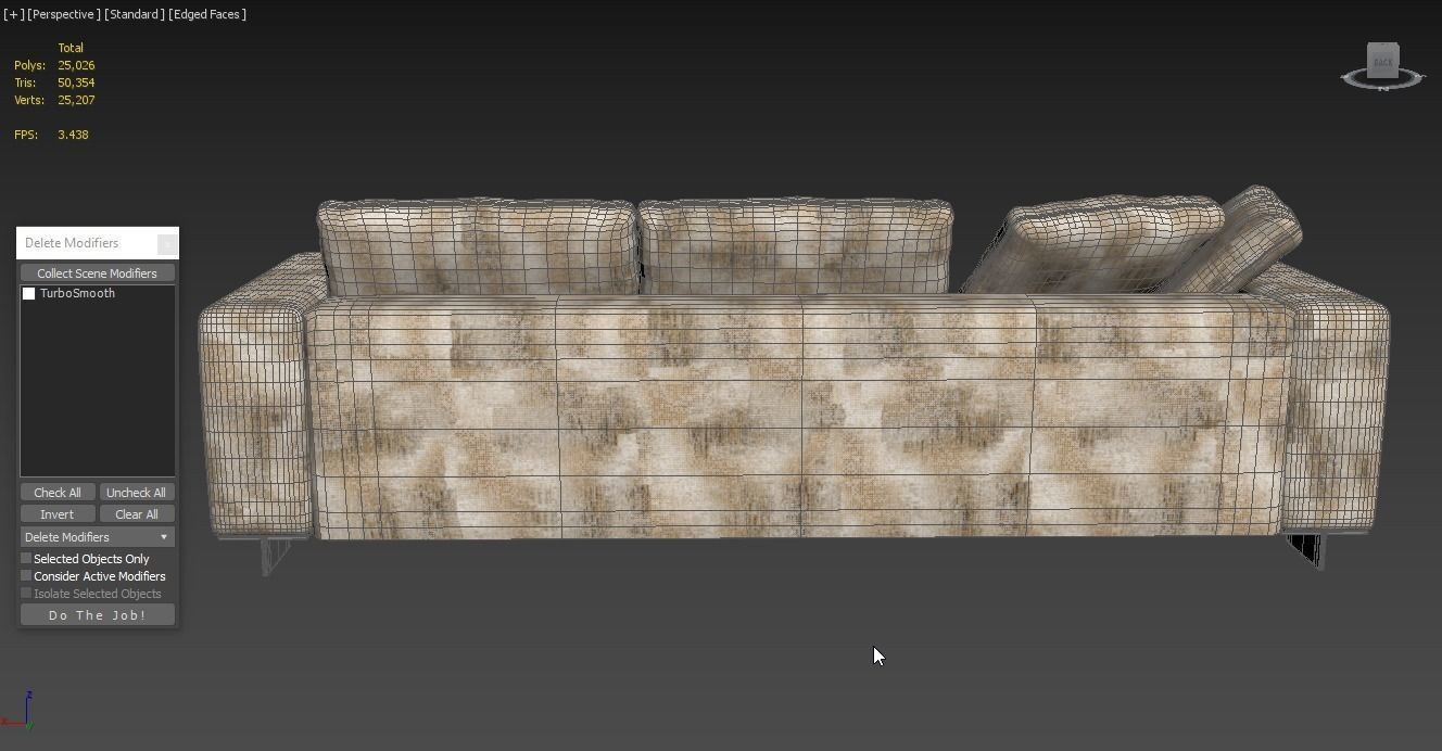T-Time 3-Seater Sofa 3D model_5