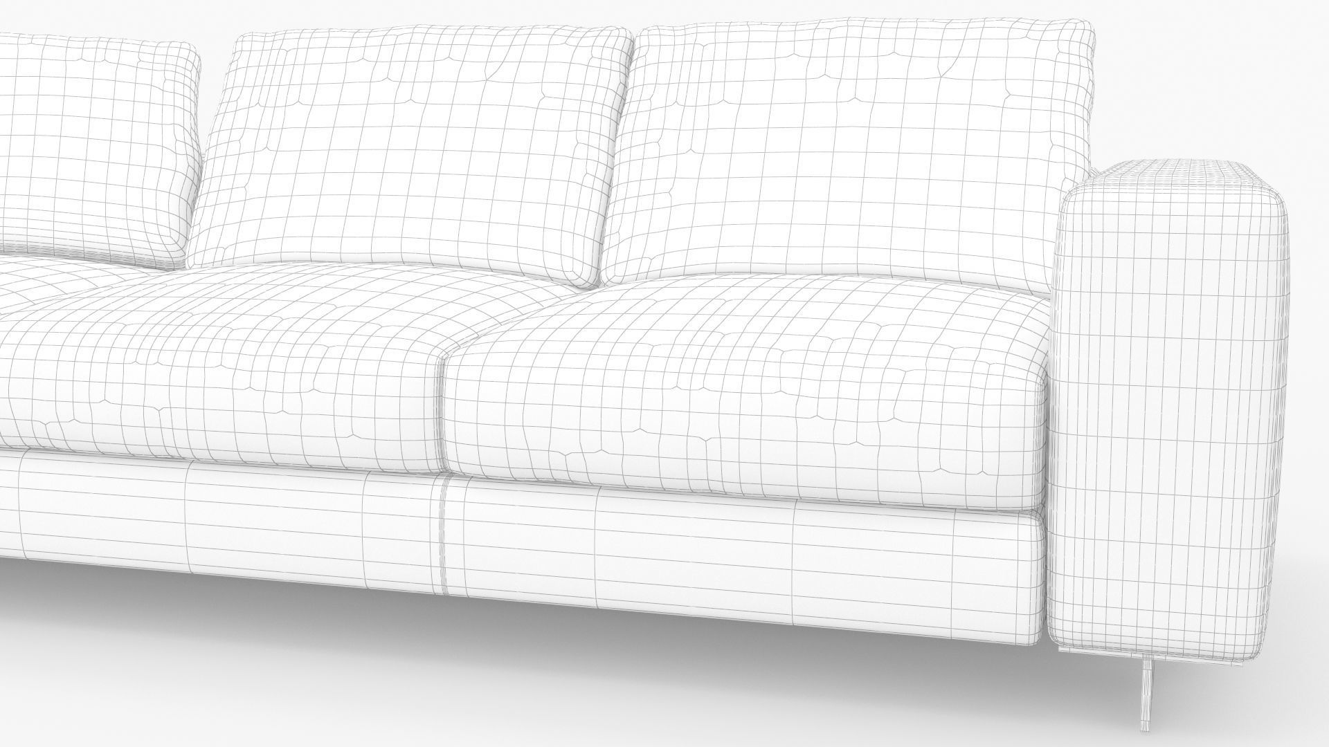 T-Time 3-Seater Sofa 3D model_10