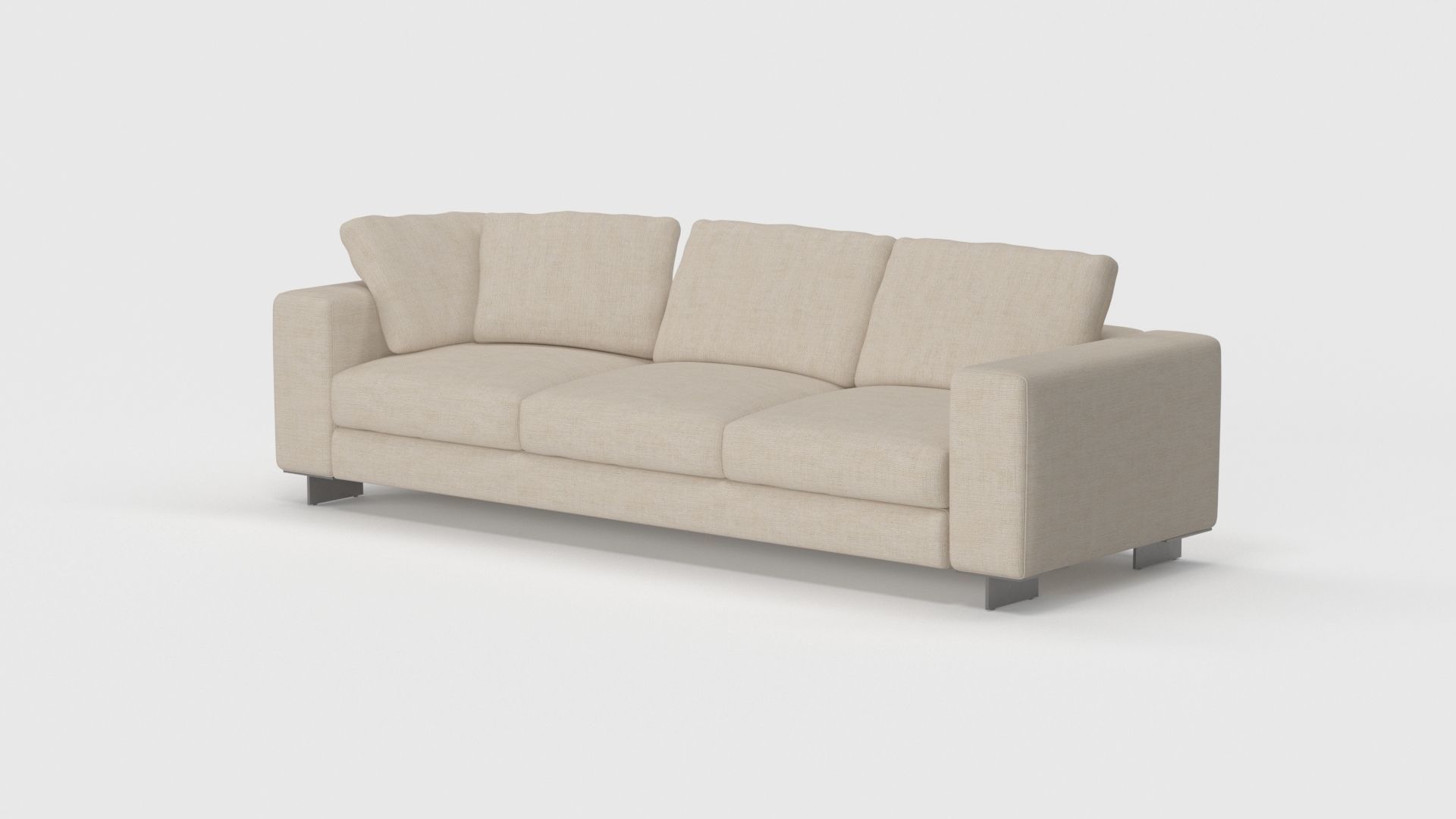 T-Time 3-Seater Sofa 3D model_30