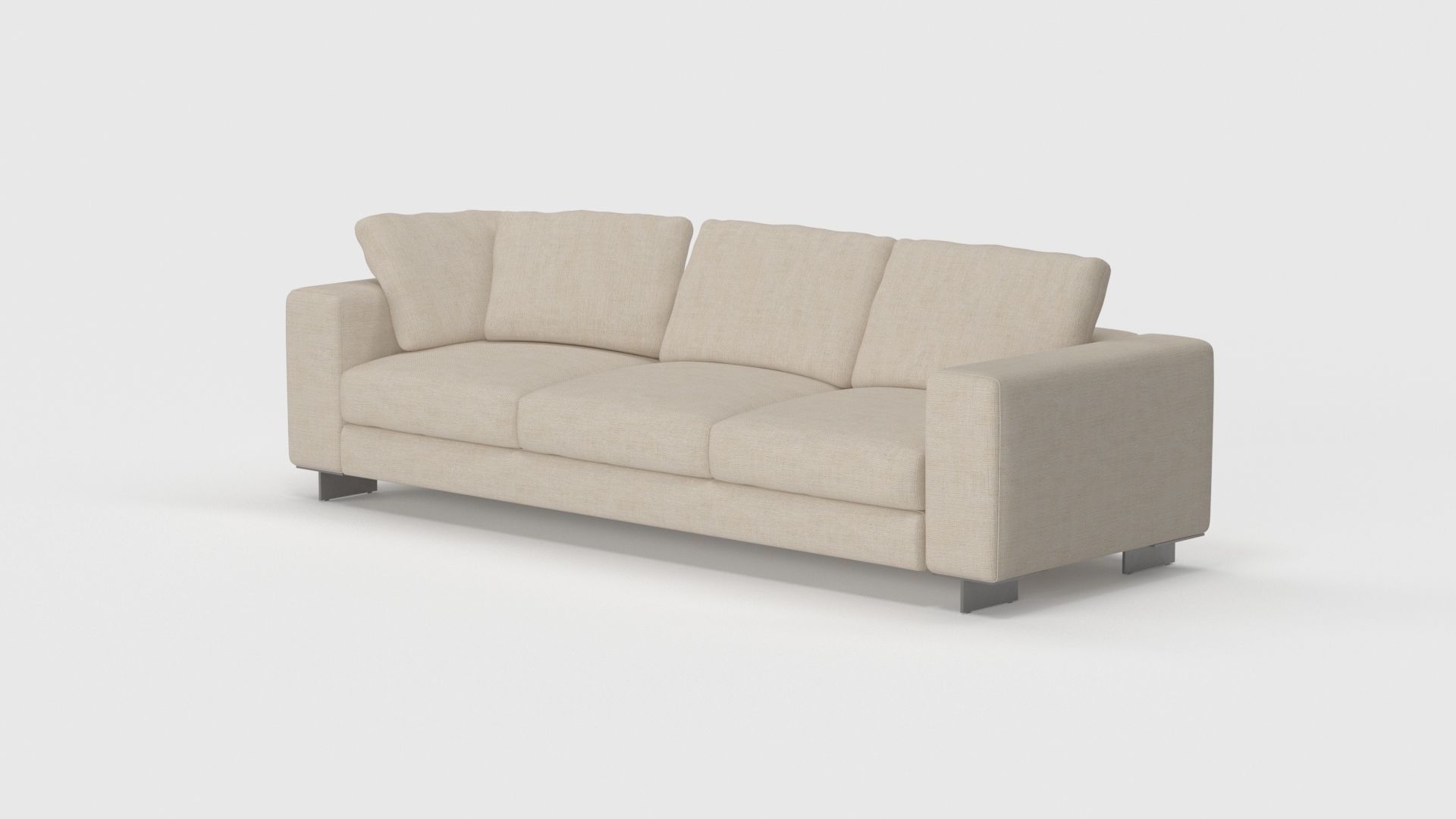 T-Time 3-Seater Sofa 3D model_29