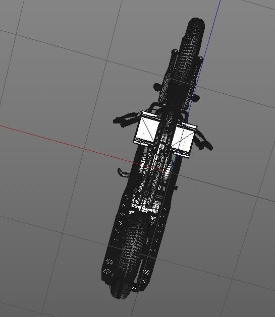 Motorcycle Kawasaki 3D model_22