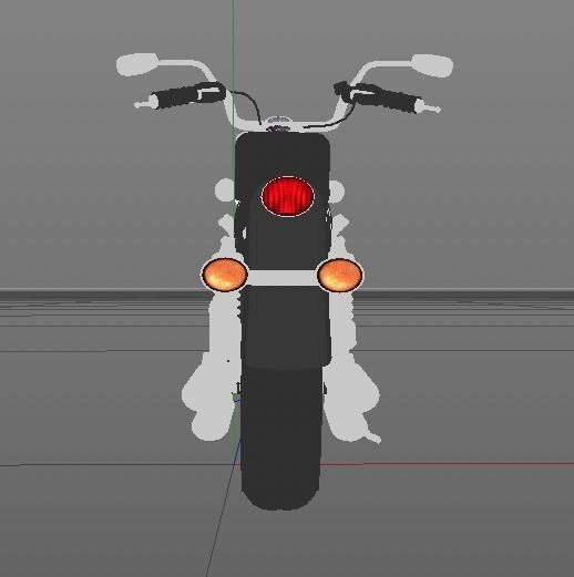 Motorcycle Kawasaki 3D model_29