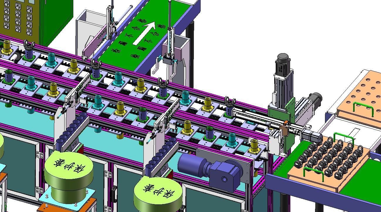 Universal joint production line 3D model_6