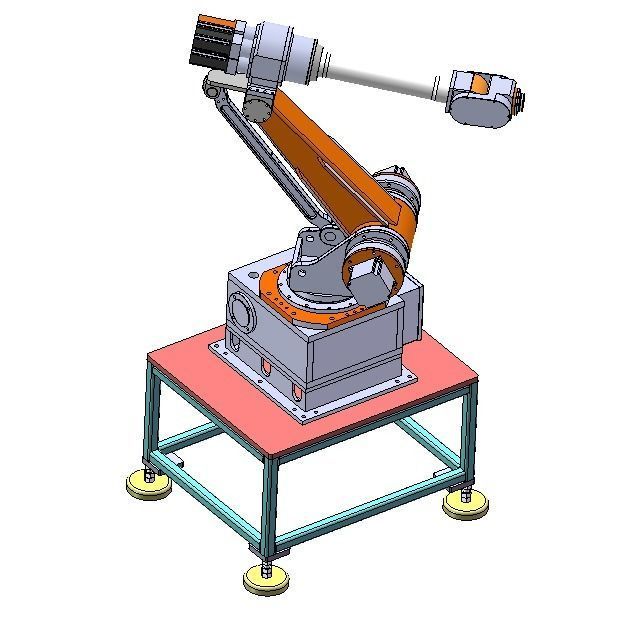 Universal joint production line 3D model_12