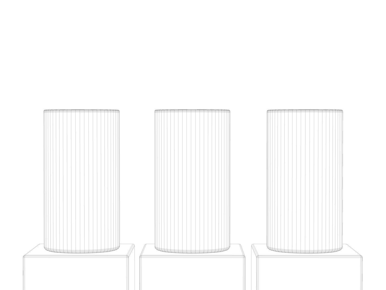 Vase Set 136 3D model_3