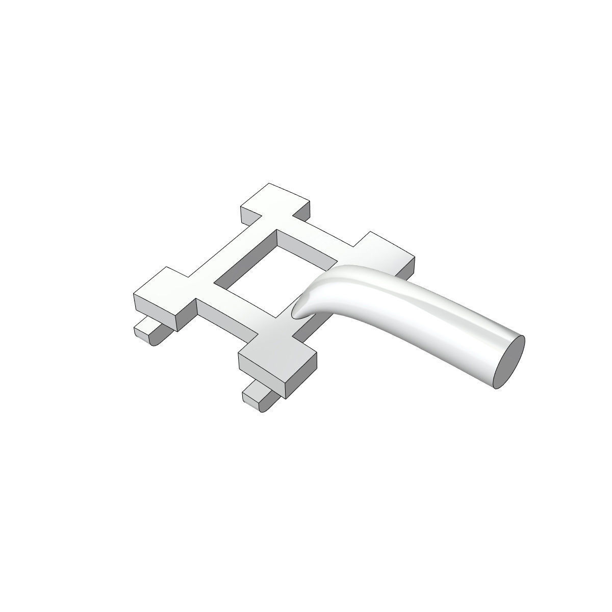 LINK STRETCH BRACELET 001 3D print model_11