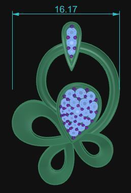 Pendant 907 3D print model_6