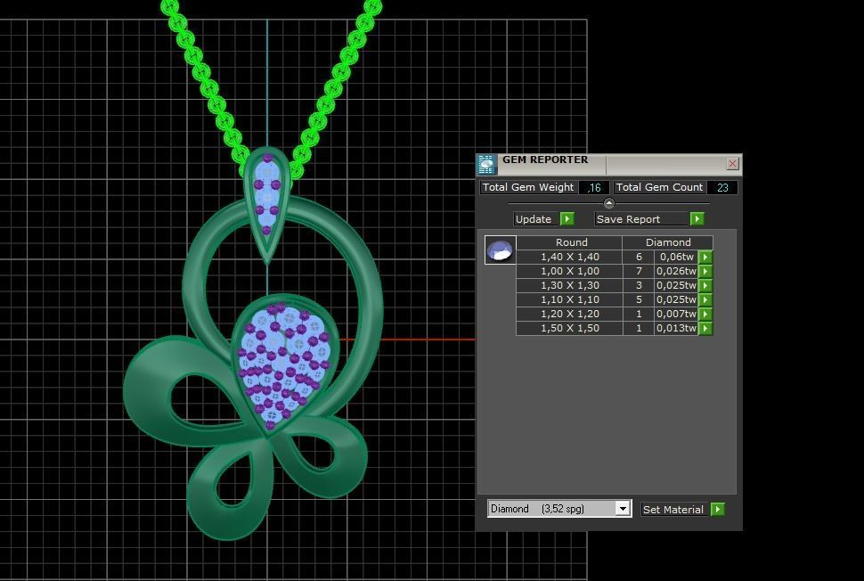 Pendant 907 3D print model_9