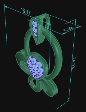Pendant 907 3D print model_8