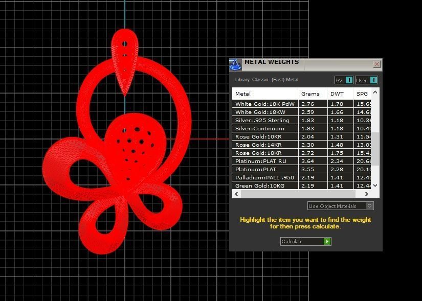 Pendant 907 3D print model_11