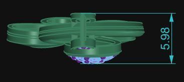 Pendant 907 3D print model_5