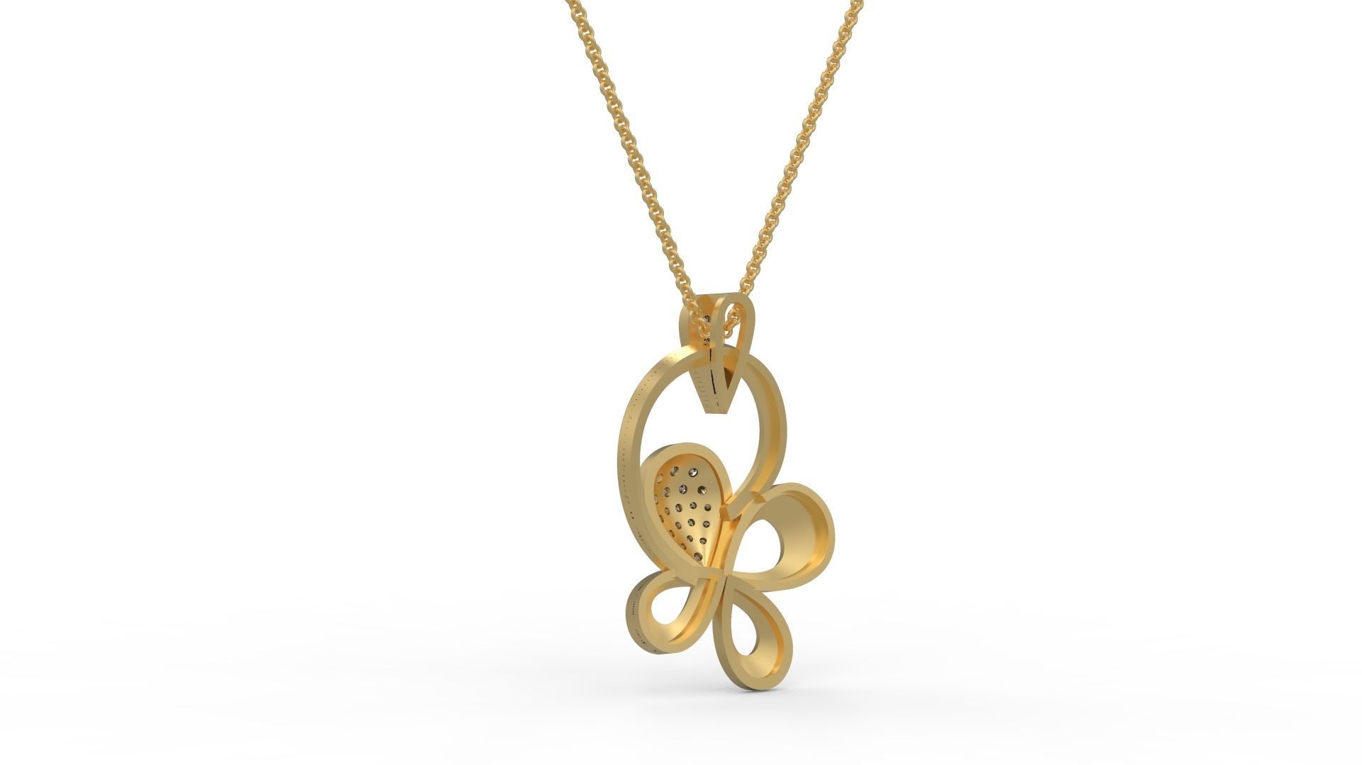 Pendant 907 3D print model_3