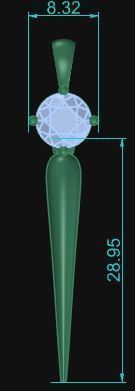 Pendant 897 3D print model_6